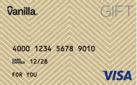 Vanilla Visa Gift Card